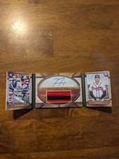 2022 Topps Gypsy Queen Freddie Freeman Booklet Patch Auto #/10