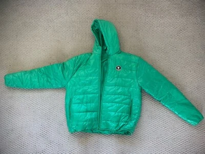 Green Guinness Puffer Coat - Image 1 of 4