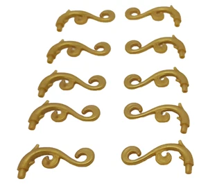 10 Stück LEGO Stein Ornament 28870, pearl gold, Girlande, NEU - Bild 1 von 1