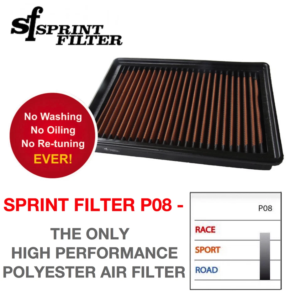 Sprint Filter BMW S1000 R RR HP4 XR P08 Air Filter - BMW HP4 2013 - 2015 - Imagem 1 de 1