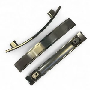 Nr. 124 Metallgriff,  Edelstahlfarbig Chrom Küchengriff Griff  Nobilia Küche - Bild 1 von 1