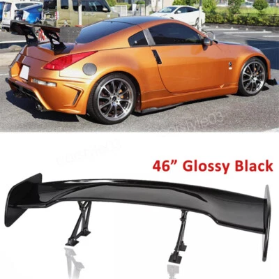 46” Rear Trunk Spoiler Wing Adjustable GT-Style Glossy For Nissan Altima Sedan Foto 1 de 4