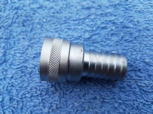 NITO CLICK QUICK RELEASE COUPLING FEMALE X 3/4 HOSETAIL COMPATIBLE WITH HOZELOCK - Picture 1 of 12