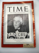 TIME MAGAZINE JUNE 10 1949 FRANKLIN DELANO ROOSEVELT LEOPOLD TUSCANINI