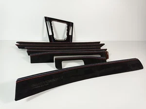 BMW LHD E46 ALCANTARA M Stitching interior trim set kit Innenverkleidungssatz - Picture 1 of 8