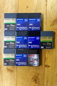 NEW Digital Audio Tapes for Tascam DA98, DA88, DA78 Sony, Fuji, Quantegy - Picture 1 of 5