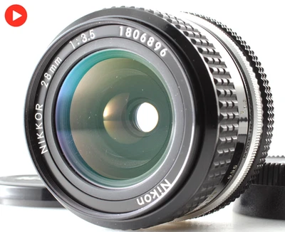 Nikon Ai NIKKOR 28mm F3.5 Wide Angle MF Lens Tested From JAPAN [MINT] - Image 1 of 4