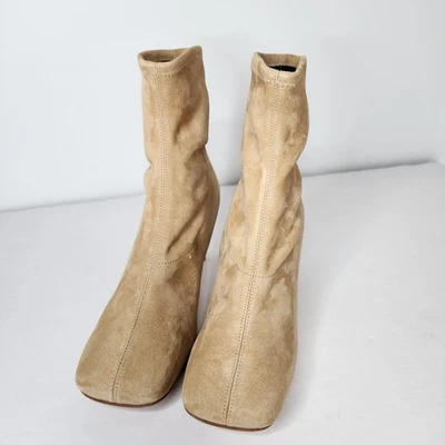 Nicholas Kirkwood  Maeva Tan Ankle Sock Womens Booties Size 36 - Image 1 of 4