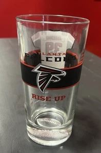 ATLANTA FALCONS STEVEN JACKSON #39 Jersey RISE UP Arby's Pint Glass - Picture 1 of 10