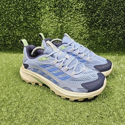 Merrell Moab Speed 2 Azul Claro Atlético Exterior Senderismo Tenis Mujer Talla 7.5 Foto 1 de 4