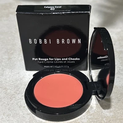 Bobbi Brown Pot Rouge para labios y mejillas 40 calypso coral nuevo con caja Foto 1 de 4