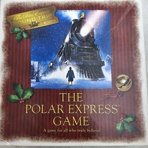 Der Polarexpress Film Brettspiel mit Schlittenglocke Warner Brothers 2004 gebraucht - Bild 1 von 24