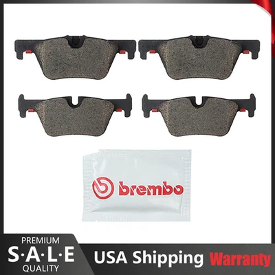 Kit de pastillas de freno de disco cerámicas traseras Brembo OE para 17-21 BMW 230i / 13-18 320i Foto 1 de 4