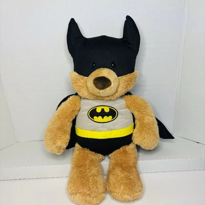"Oso de peluche grande Gund Batman 21"" de largo usado" Foto 1 de 4