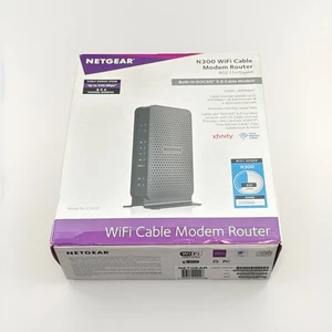 NETGEAR C3000 340 Mbit/s router via cavo C3000100NAS - Foto 1 di 3