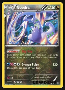 Goodra - 77/119 - Holo Rare Reverse Holo - Phantom Forces - Pokemon Card - Picture 1 of 2
