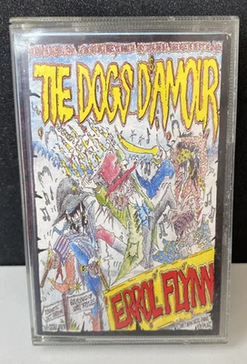 THE DOGS D'AMOUR Errol Flynn Vintage Cassette Tape Album 1989 China Records - Image 1 of 4