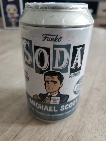 Funko Soda! The Office Michael Scott Best Boss Vinyl 1:6 Chance of Chase SEALED Cover