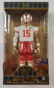 NFL Funko Oro PATRICK MAHOMES 12" Figura Vinilo De Lujo Persecución Camiseta Blanca Visitante - Imagen 1 de 8
