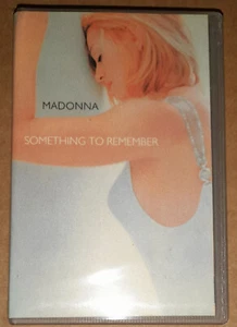 Madonna INDIA Cassette (Like NEW) Something To Remember Clamshell case Authentic - Picture 1 of 6