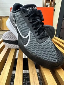NikeCourt Air Zoom Vapor Pro 2 HC Black White - Size 11 Men - Picture 1 of 6