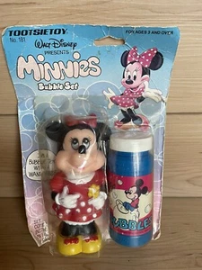 Vintage Minnie Mouse Bubble Set in OVP 1986 TootsieToy B-F7 - Bild 1 von 5