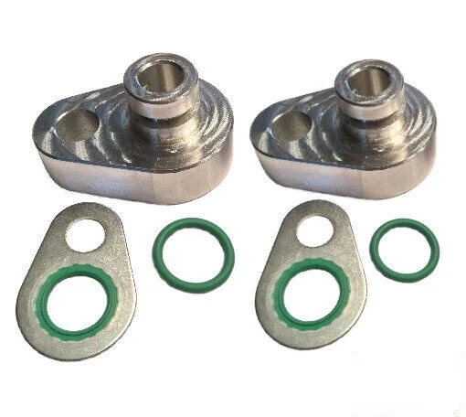 Rear AC BLOCK OFF KIT 2009-16 For FORD EXPLORER & LINCOLN MKT with Suction - Imagem 1 de 1