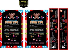 Arcade Donkey Kong Cocktail Set