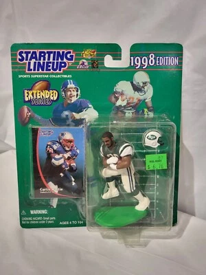 Figura de alineación inicial Kenner 1998 NFL Curtis Martin New York Jets Foto 1 de 2