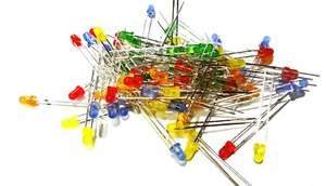 LED 3mm resistente alla tensione fino a 19V nessuna pre-resistenza necessaria 50 pezzi (scelta colore) - Foto 1 di 13