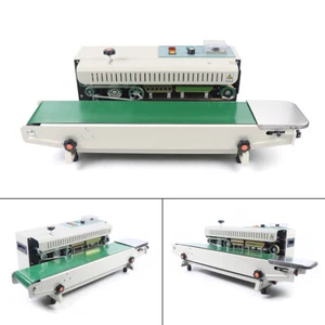 500W Automatisch Folienschweißgerät Horizontal Kontinuierlich Plastiktüte Siegel - Bild 1 von 9