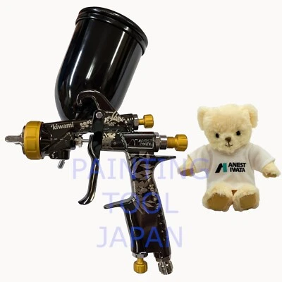 ANEST IWATA KIWAMI-1-13B8 Limited Edition with CA-400 Black original mini bear - Image 1 of 4