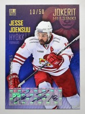 2016-17 KHL Jokerit Helsinki Autograph #JOK-AUT-017 Jesse Joensuu 13/50