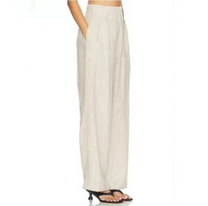 House Of Harlow 1960 High-Rise Wide-Leg Tweed Hose Trousers Damen Gr. 4 - Bild 1 von 11