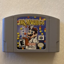 Dr. Mario 64 (Nintendo 64, 2001) / Tested / Authentic N64