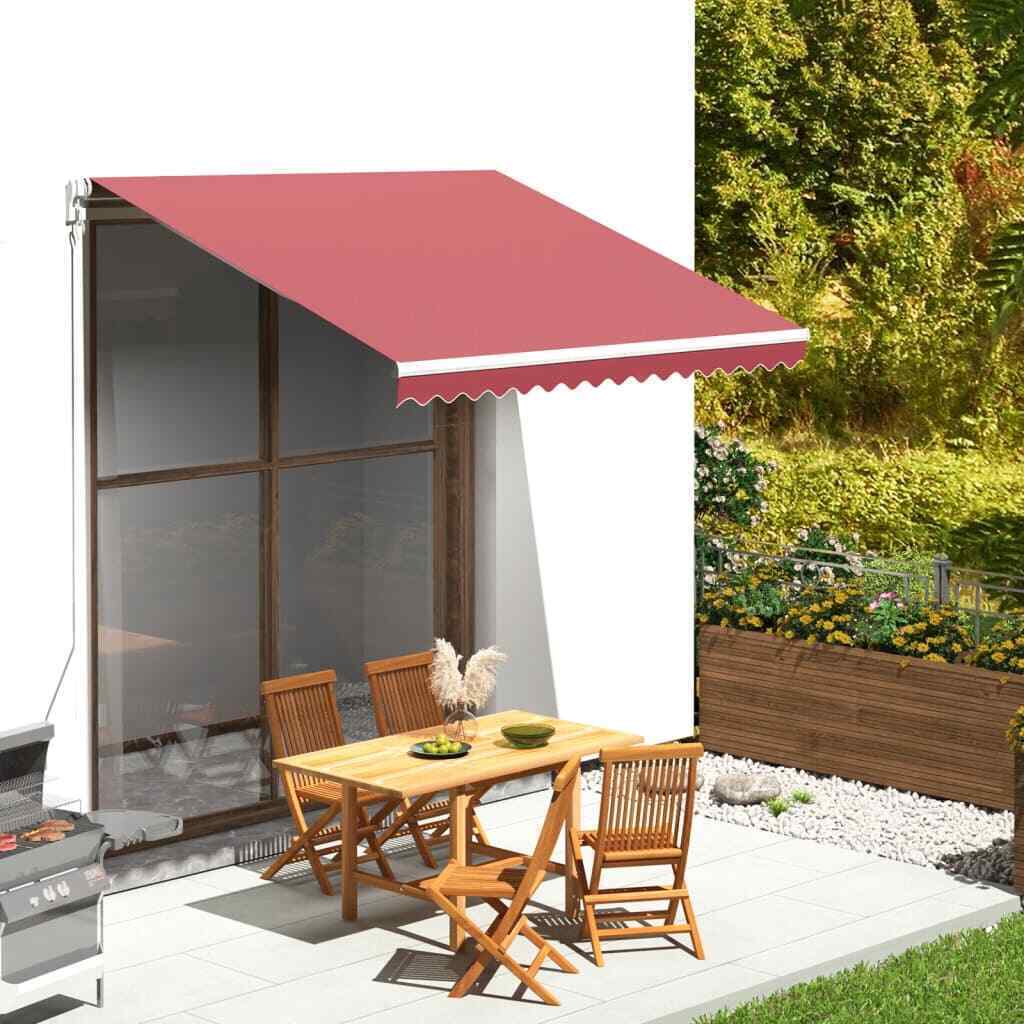 Telo Per Tenda Da Sole 3x2,5 M - Copertura Impermeabile Con Balze Per Balcone, Protezione UV - Foto 7