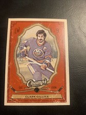 #64 Clark Gillies New York islanders red,,￼2009-10 Champs upper deck￼ Cb35