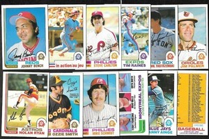 1982 OPC O PEE CHEE TOPPS MLB BASEBALL CARD 1-132 & ERROR VARIATION SEE LIST