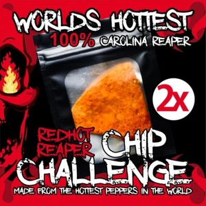 2x CHIP CHALLENGE .... ULTIMATIVE CHIP HERAUSFORDERUNG 🙂 🙂 - Red Hot Reaper - Bild 1 von 6