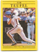 1991 Fleer MLB Baseball Trading Cards Pick From List 1-250