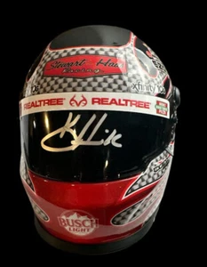 Minicasco (PA) Kevin Harvick Firmado Stewart-Haas SMOKE 4EVER NASCAR Escala 1:2 - Imagen 1 de 6