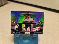 2007 Topps triple Threads Roy Oswalt Platinum 1/1 Patch