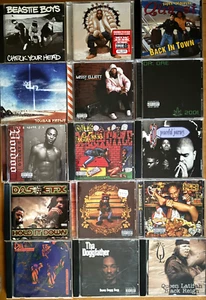 RAP - HIP HOP - CD LOT OF 15 - SNOOP/ OUTKAST/HEAVY D/BEASTIE BOYS & MORE - Picture 1 of 3