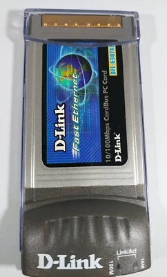 D-Link Fast Ethernet 10/100 mbs CardBus PC card DFE-692TKD - Image 1 of 4