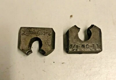 Matrizes de tubo ajustáveis GTD Greenfield Tap and Die Little Giant 5/8" 11 NC - Imagem 1 de 3