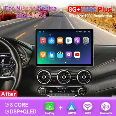 13.1 inch For Nissan Sentra 2020-2024Car Radio Carplay Android Multimedia Player - Image 1 of 4