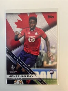2021-22 TOPPS UEFA CHAMPIONS LEAGUE JONATHAN DAVID BANDERAS DE FUNDACIÓN RADIOCONTROL 🙂 🙂 - Imagen 1 de 1