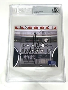 LL Cool J Hand Signed Radio CD Booklet Hip Hop Legend Beckett Slab - Picture 1 of 1