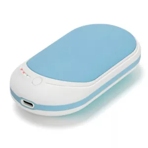 5200mAh Rechargeable Pocket Hand Warmer USB Heater Double-Side Pebbles Power - Picture 1 of 8