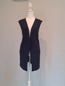 NWT WHBM Sz 12/L Classy, Trendy and Versatile No Closure Vest. Orig Price $180 - Picture 1 of 12